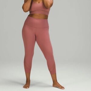 Lululemon Wunder Under Scalloped Hem High-Rise Crop 23" *Luxtreme